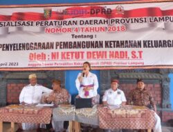 Optimalkan Ketahanan Keluarga, Ni Ketut Dewi Nadi Beri Edukasi ke Masyarakat Seputih Mataram