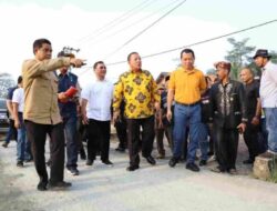 Gubernur Tinjau Kemajuan Pengerjaan Rehabilitasi Jalan Provinsi di Tubaba dan Way Kanan