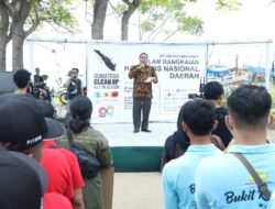 Peringati HPN Tingkat Daerah, PWI-Pemprov Lampung Aksi Bersih Pantai