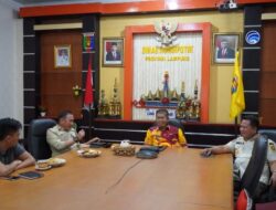 Pemprov Lampung Ikuti Rapat Pelaksanaan Pembagian Bendera Merah Putih Peringati HUT RI ke-78