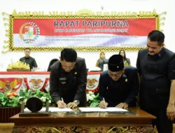 DPRD Tubaba Gelar Rapat Paripurna Penandatanganan Nota Kesepakatan MOU KUA-PPAS APBD 2023