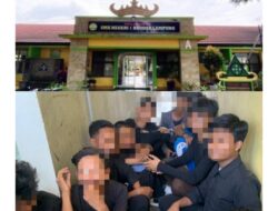 Belasan Pelajar SMKN 1 Bandar Lampung Terciduk Pesta Miras di Lingkungan Sekolah