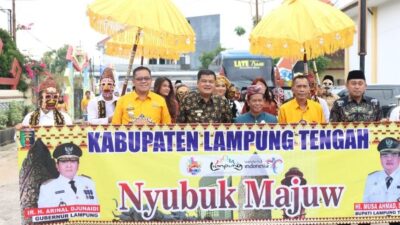 Bupati Musa Ahmad Hadiri Pembukaan Festival Krakatau 2023