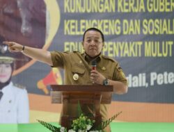 Habis Bagi Kursi Roda, Gubernur Arinal Semangati Cegah PMK