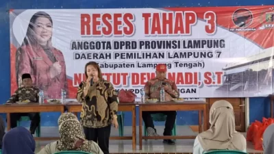 Ketut Dewi Nadi Reses di Varia Agung Seputih Mataram
