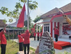 Banteng Mesuji Gelar Upacara Peringati HUT RI, Condrowati Minta Kader Makin Kompak dan Solid