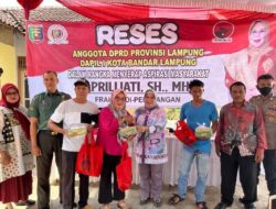 Aprilliati Serap Apirasi Masyarakat Bandarlampung