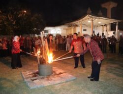 Gubernur-Ketua YJI Cabang Lampung Gelar Malam Keakraban Jambore Nasional VII