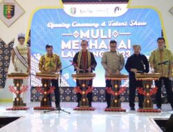 Ajang Pemilihan Muli Mekhanai Lampung 2023 Resmi Dibuka