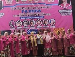 Ketua TP PKK Lampung Hadiri Pelantikan FKIISBS