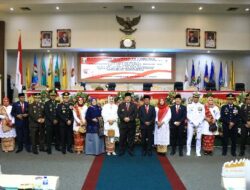 Gubernur Ikuti Rapat Paripurna Istimewa DPRD, Mendengarkan Pidato Presiden RI