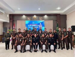 Kejari Tuba Terima Kunjungan Dir Eksekusi, UHLB dan Eksaminasi JAMPidmil