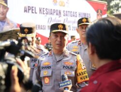Polri Gelar Pasukan Kesiapan Satgas Humas dalam Pengamanan Pemilu 2024