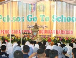Ketum LKKS Lampung Buka Kegiatan Pekerja Sosial Go To School di Lampura