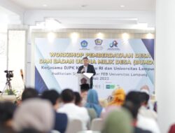 Unila Gelar Workshop Pemberdayaan Desa dan BUMDes