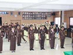 Kajati Lampung Lantik 7 Kajari, Berikut Nama-Namanya! 