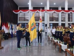 Gubernur Arinal Lepas Kontingen Porwil Lampung ke Riau, Targetkan 3 Besar