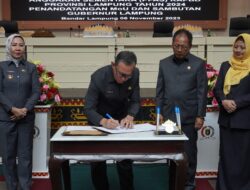 Badan Anggaran DPRD Sampaikan Laporan Terkait KUA dan PPAS RAPBD Lampung Tahun 2024