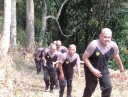 Sambut Natal dan Tahun Baru, PT HK Aston Berikan Pelatihan Dasar Kembali untuk Satpam Rest Area Tol Trans Sumatera