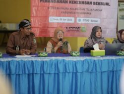 Unila Gelar Sosialisasi Pencegahan dan Penanganan Kekerasan Seksual di Desa Hanura