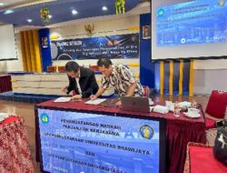 Penandatanganan PKS Perpustakaan Unila dan UB
