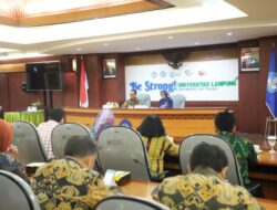 Rektor Unila Pimpin Diskusi bersama Plt. Dirjen Dikti Ristek