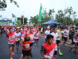 Rektor Unila Lusmeilia Afriani Hadiri Pembukaan Gatam Run 5K dan 10K