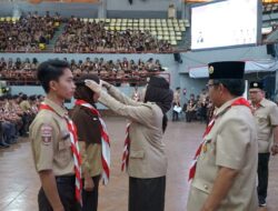 Bina Karakter Mahasiswa, FKIP Unila Adakan Diklat Singkat Kepramukaan