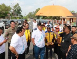 Gubernur Tinjau Perbaikan Ruas Jalan Labuhan Maringgai-Margasari Lamtim
