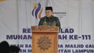 Gubernur Arinal Hadiri Milad ke-11 Muhammadiyah