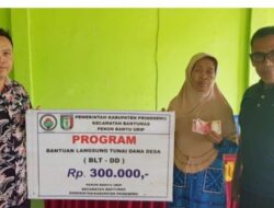 Penyaluran BLT-DD Tahap III Pekon Banyurip Banyumas Kabupaten Pringsewu, Direalisasikan