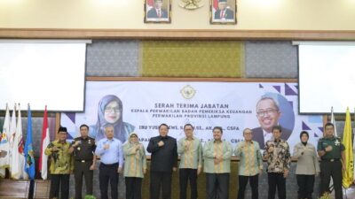 Kepala BPK RI Perwakilan Lampung Diganti, Gubernur Dukung Sinergi Wujudkan Good Government