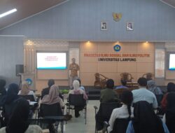 FISIP Unila dan AIDA Gelar Diskusi Indonesia Tangguh 