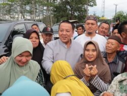 Gubernur Arinal Tinjau Perbaikan Jalan Ruas Negeri Baru-Simpang Tiga Way Kanan