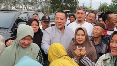 Gubernur Arinal Tinjau Perbaikan Jalan Ruas Negeri Baru-Simpang Tiga Way Kanan