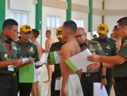 Danrem 043 Garuda Hitam Pimpin Sidang Parade Catar Akmil TA 2023