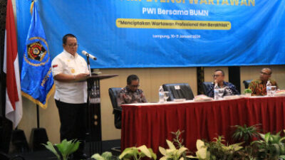 UKW PWI Lampung, Gubernur Arinal Harapkan Wartawan Tingkatkan Karya Jurnalistik