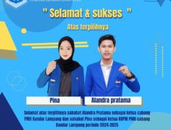 PMII Bandar Lampung Gelar Konfercab, Alandra lanjutkan Estafet kepemimpinan.