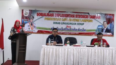 Walikota Bandarlampung Hadiri Sosialisasi Aplikasi Stroberi
