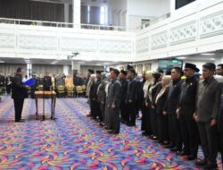 Gubernur Arinal Lantik Taufiqullah jadi Kadis BMBK Lampung Bersama 156 Pejabat Lainnya