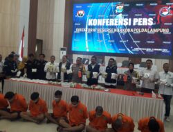 Delapan Sindikat Narkoba Jaringan Internasional Digulung, 38,19 Kg Sabu-sabu Disita