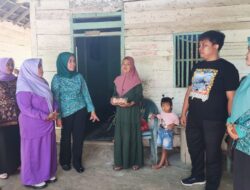 Kembali Lakukan Aksi Sosial, Geber Tubaba Bagi Bingkisan Sehat Di Tiyuh Kagungan Ratu