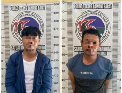 Dua Pemuda Terduga Pemakai Sabu ditangkap Polisi di Tiyuh Mekar Asri