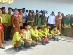 Kunjungi MPP Tubaba, Siswa-siswi MA PSA Istiqomah Islamiyah Disambut Hangat Kepala DPMPTSP