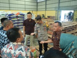 Kapolres “Launching Penyaluran Cadangan Beras Pemerintah Untuk Bantuan Pangan Tingkat Kabupaten Tubaba Tahun 2024.