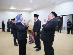 Unila Lakukan Pelantikan dan Serah Terima Jabatan