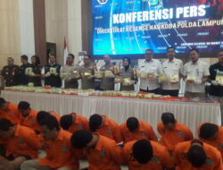 Polisi Gulung Jaringan Narkoba Internasional Dan Kejar Tahanan Narkoba Yang Kabur