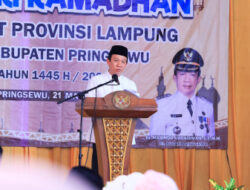 Safari Ramadhan 2024, Pj Bupati Marindo Beberkan Hasil Sumbangsih Pembangunan Gubernur Arinal di Pringsewu