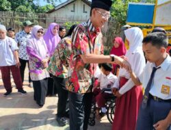 Adi Erlansyah Peduli Kaum Disabilitas Pagelaran Pringsewu