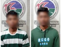 Bawa Narkotika di Panaragan, 2 Pemuda Ditangkap Polisi